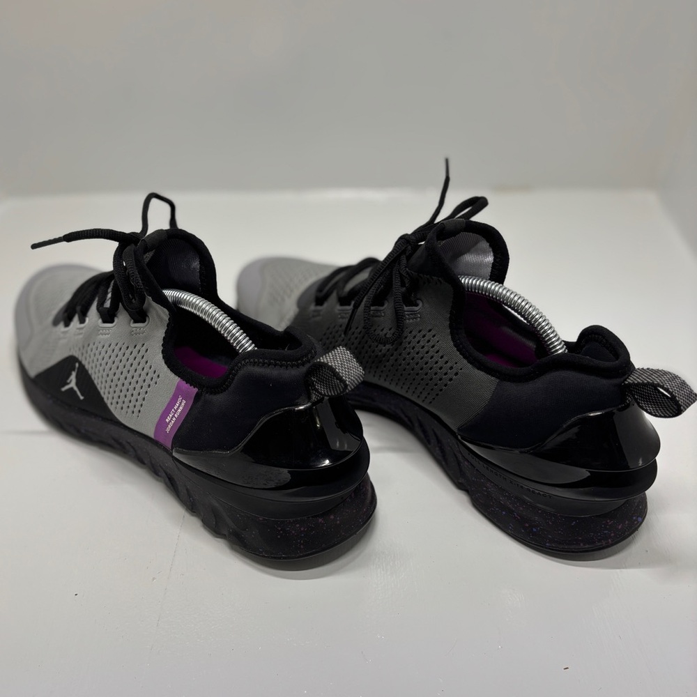 Nike Jordan React Havoc Sneakers Men’s 10.5 Gray Black Purple Athletic Shoes - Picture 5 of 14